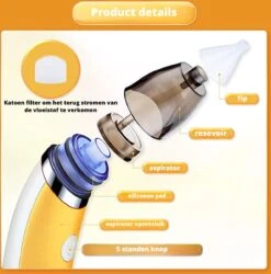 Premium Elektrische Oplaadbare Neus Reiniger Voor Baby En Kinderen - Inclusief Oplader, Handleiding En Batterijen - Hygiënische Neusreiniger - Baby Aspirator - Neuszuiger - Baby Neuspompje - Toetenveger - Baby Neusreiniger - Geel - Neusspoeler 13 Premium Elektrische Oplaadbare Neus Reiniger Voor Baby En Kinderen - Inclusief Oplader, Handleiding En Batterijen - Hygiënische Neusreiniger - Baby Aspirator - Neuszuiger - Baby Neuspompje - Toetenveger - Baby Neusreiniger - Geel - Neusspoeler -Peuterpaleis Winkel 1187x1200