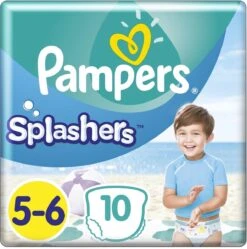 Pampers® Pampers Splashers - Maat 5-6 (14+ Kg) - 10 Wegwerpbare Zwemluiers -Peuterpaleis Winkel 1191x1200 10