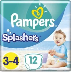 Pampers® Pampers Splashers 12 Wegwerpbare Zwemluiers - Maat 3-4 20 Pampers® Pampers Splashers 12 Wegwerpbare Zwemluiers - Maat 3-4 -Peuterpaleis Winkel 1191x1200