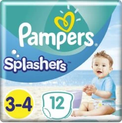 Pampers® Pampers Splashers Wegwerpbare Zwemluiers - Maat 3-4 (6-11 Kg) - 36 Stuks - Voordeelverpakking -Peuterpaleis Winkel 1192x1200
