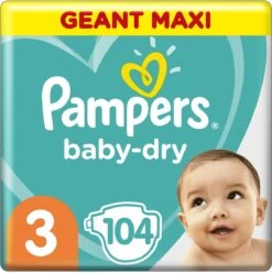 Pampers® Pampers - Baby Dry - Maat 3 - Mega Pack - 104 Luiers 31 Pampers® Pampers - Baby Dry - Maat 3 - Mega Pack - 104 Luiers -Peuterpaleis Winkel 1193x1200 1