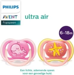 Philips Avent Ultra Air SCF085/04 - Fopspeen - 6-18 Maanden - 2 Stuks -Peuterpaleis Winkel 1195x1200 16