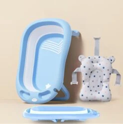 K IKIDO Babybadje - 3 In 1 Opvouwbaar - Multifunctioneel - Inclusief Badkussen - Baby Badje - Babybad - Peuterbadje - Lichtgewicht - Blauw 19 K IKIDO Babybadje - 3 In 1 Opvouwbaar - Multifunctioneel - Inclusief Badkussen - Baby Badje - Babybad - Peuterbadje - Lichtgewicht - Blauw -Peuterpaleis Winkel 1197x1200 12