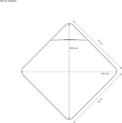 Koeka Baby Badcape Dijon Daily - 100x100cm - Lichtroze -Peuterpaleis Winkel 1197x1200 16