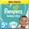 Pampers® Pampers Baby Dy Maat 5+ - 116 Luiers (2x58) - 12-17KG -Peuterpaleis Winkel 1198x1200