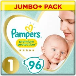 Pampers® Pampers Premium Protection Luiers - Maat 1 - 2 Tot 5kg - 96 Stuks -Peuterpaleis Winkel 1198x1200 6