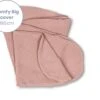 Doomoo Basics Cover - Hoes Voor Voedingskussen Comfy Big - Biokatoen - 190cm - Tetra Pink -Peuterpaleis Winkel 1200x1007