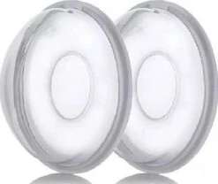 Lekschalen (per Paar) - Herbruikbare Wasbare Zoogcompressen - Borstcompressen - Borstvoeding - BPA-vrij