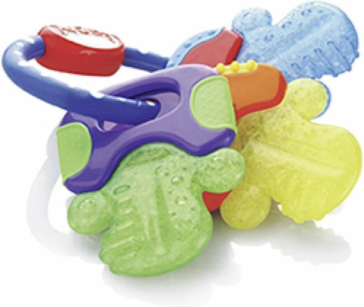 Nûby Bijtspeeltje Koelbijtsleutels - Blauw - 3m+ 3 Nûby Bijtspeeltje Koelbijtsleutels - Blauw - 3m+