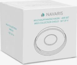 Navaris Opvangbekers Voor Borstmelk X4 - Siliconen En Polypropyleen Opvangbekers Voor Borstvoeding - Opvangen En Bewaren Van Moedermelk -Peuterpaleis Winkel 1200x1015 4