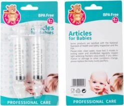 Merkloos Neusreiniger Baby - Neuszuiger - Snotzuiger Baby Verzorging - Neuspompje Baby - Neuspeer - Toetenvegers - Snoetenpoetsers – Baby Neusreiniger - Neusspuit Baby -Neusspuit Voor Baby's - 2 Stuks - Neus Spuit -Peuterpaleis Winkel 1200x1019 1