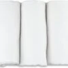 Flanellen Luiers - 3 Pack - 80cm X 80cm - Wit - FENSILO -Peuterpaleis Winkel 1200x1020