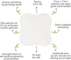 Pure Moms - Hydrogel Pads - Tepelbeschermers - NIEUW - 10 Stuks - Award Winnaar - Verkoeling Van Gevoelige Of Pijnlijke Tepels Helpt Bij Herstel - Direct Verkoelend Effect - Borstvoeding - Essentiële Hulp Als Nieuwe Moeder - Kraam Cadeau - Babyshower 15 Pure Moms - Hydrogel Pads - Tepelbeschermers - NIEUW - 10 Stuks - Award Winnaar - Verkoeling Van Gevoelige Of Pijnlijke Tepels Helpt Bij Herstel - Direct Verkoelend Effect - Borstvoeding - Essentiële Hulp Als Nieuwe Moeder - Kraam Cadeau - Babyshower -Peuterpaleis Winkel 1200x1020 3