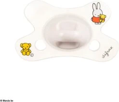 Difrax Fopspeen 0-6 Maanden Natural Speen - Nijntje - 1 Stuk -Peuterpaleis Winkel 1200x1026 3