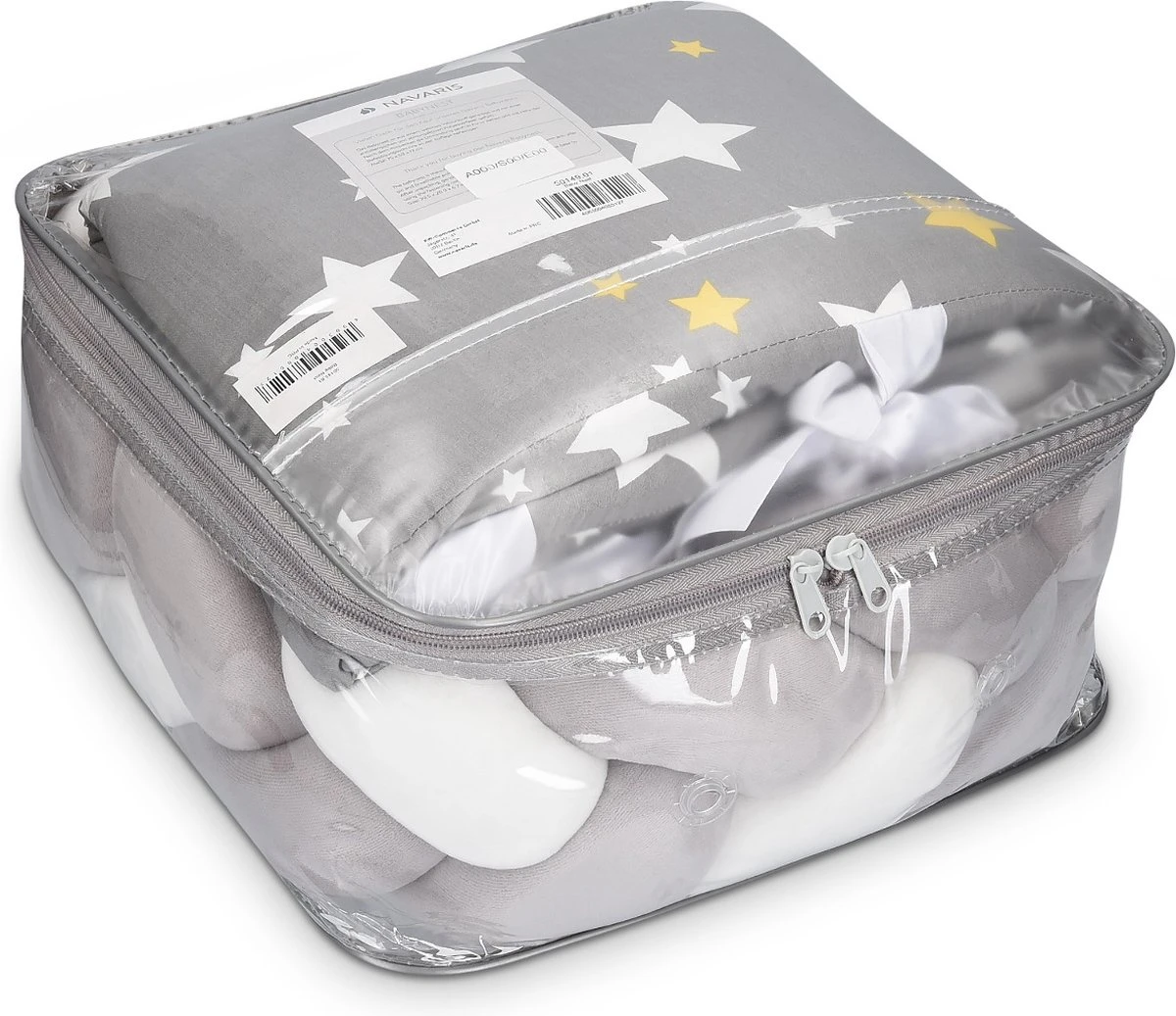 Navaris Babynestje Voor Baby's - Nestje Geweven Met Slaapmatje - Babynestje Met Bedrand Vlecht - Nestje Hoofdbeschermer - Babynestje Geweven 8 Navaris Babynestje Voor Baby's - Nestje Geweven Met Slaapmatje - Babynestje Met Bedrand Vlecht - Nestje Hoofdbeschermer - Babynestje Geweven - Afbeelding 6