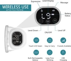 Aidmom - Set - Dubbele Elektrische Borstkolf – Grijs – Oplaadbare Draagbare Borstkolf – Draadloze Borstkolven – BPA Vrij – Handsfree Kolven – 24mm – Borstvoeding – Set Van 2 Stuks 15 Aidmom - Set - Dubbele Elektrische Borstkolf – Grijs – Oplaadbare Draagbare Borstkolf – Draadloze Borstkolven – BPA Vrij – Handsfree Kolven – 24mm – Borstvoeding – Set Van 2 Stuks -Peuterpaleis Winkel 1200x1037