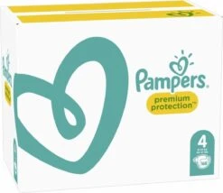 Pampers® Pampers Premium Protection Luiers - Maat 4 (9-14 Kg) - 168 Stuks - Multi-Pack -Peuterpaleis Winkel 1200x1038