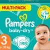 Pampers® Pampers Baby-Dry Luiers - Maat 3 (6-10 Kg) - 198 Stuks - Multi-Pack 1 Pampers® Pampers Baby-Dry Luiers - Maat 3 (6-10 Kg) - 198 Stuks - Multi-Pack -Peuterpaleis Winkel 1200x1042