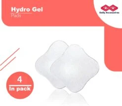 Hydrogel Pads - Hydrogel Pads Borstvoeding - Borstvoeding Pads - Tepelhoedje - Tepelbeschermers - 4 Stuks - Verkoeling Van Gevoelige Of Pijnlijke Tepels Helpt Bij Herstel