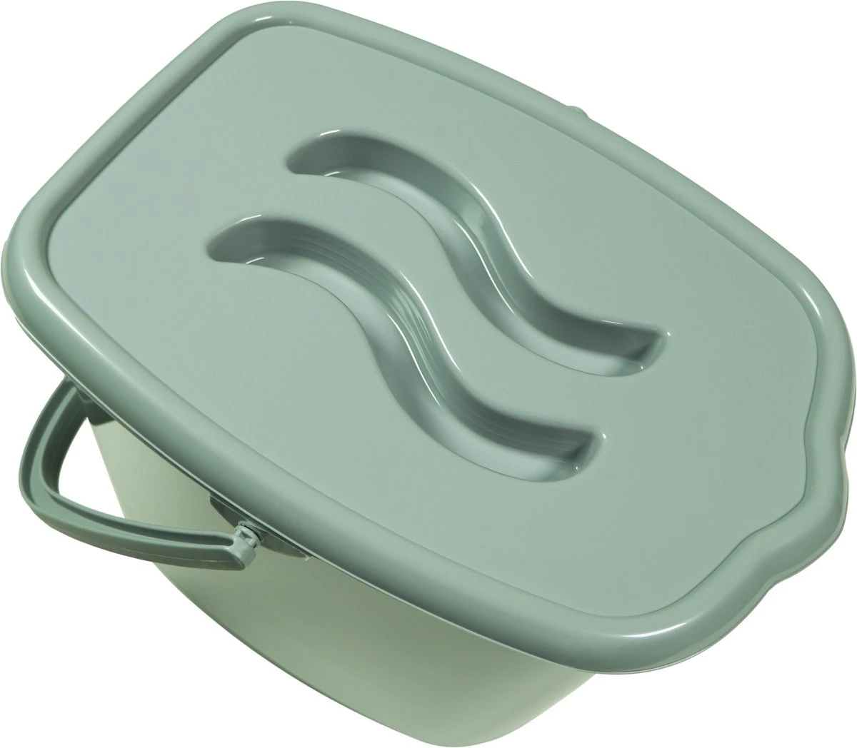 MamaLoes Stone Green Badset Incl. Witte Badstandaard 8 MamaLoes Stone Green Badset Incl. Witte Badstandaard - Afbeelding 6