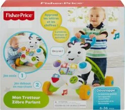 Fisher Price Fisher-Price Loop Met Mij Zebra - Franstalige Editie -Peuterpaleis Winkel 1200x1054 1