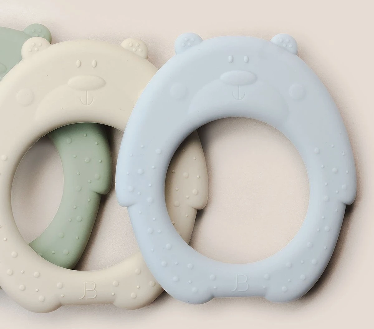 J.Børn Silicone Bijtring Beer - Sage - Bijtspeelgoed - Baby 9 J.Børn Silicone Bijtring Beer - Sage - Bijtspeelgoed - Baby - Afbeelding 7