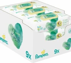 Pampers® Pampers Billendoekjes Harmonie Coconut Navulpak 9x42 = 378 Doekjes -Peuterpaleis Winkel 1200x1058 6