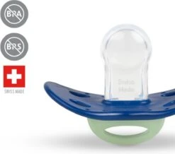 Bibi Happiness Favourites Dental Fopspeen 16 Maanden Plus Wit, Groen -Peuterpaleis Winkel 1200x1058 9