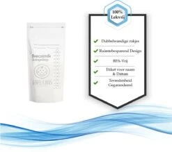 Moedermelk Bewaarzakjes Voor Borstvoeding En Babyvoeding - Gedelicious- 120 Stuks - 220 ML - Anti Lek - BPA Vrij - Gemakkelijk Te Openen - Dubbele Sluiting- Nieuwe Versie (2023) 8 Moedermelk Bewaarzakjes Voor Borstvoeding En Babyvoeding - Gedelicious- 120 Stuks - 220 ML - Anti Lek - BPA Vrij - Gemakkelijk Te Openen - Dubbele Sluiting- Nieuwe Versie (2023) -Peuterpaleis Winkel 1200x1063 4