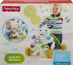 Fisher Price Fisher-Price Loop Met Mij Zebra - Looptrainer -Peuterpaleis Winkel 1200x1068 11