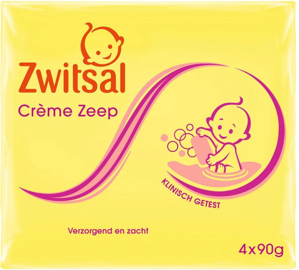 Zwitsal Crème Zeep - 2 X 90 G - Baby 8 Zwitsal Crème Zeep - 2 X 90 G - Baby - Afbeelding 6