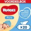 Huggies - Pure - Billendoekjes - 1120 Babydoekjes - 20 X 56 -Peuterpaleis Winkel 1200x1088 1