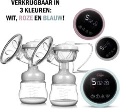 Forgoods Borstkolf - Electrisch - Dubbel - Wit - Model 2023