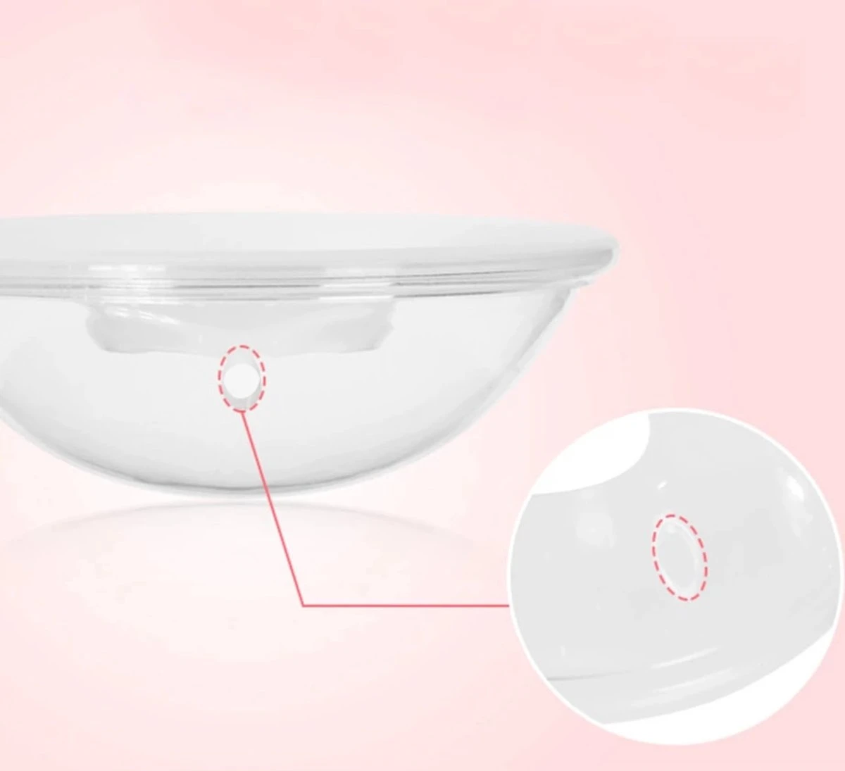 Merkloos Lekschalen - Borstschelpen - Moedermelk - Borstvoeding - T.v.v. Zoogcompressen - 2 Stuks 6 Merkloos Lekschalen - Borstschelpen - Moedermelk - Borstvoeding - T.v.v. Zoogcompressen - 2 Stuks - Afbeelding 4