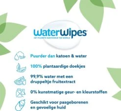 WaterWipes Billendoekjes Bio - 12 X 60 Stuks - 720 Doekjes 24 WaterWipes Billendoekjes Bio - 12 X 60 Stuks - 720 Doekjes -Peuterpaleis Winkel 1200x1096
