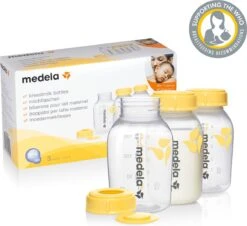 Medela Moedermelkflesje Afkolven Bewaren Invriezen Voeden Medela Fles - 150 Ml - 3 Stuks -Peuterpaleis Winkel 1200x1097 6