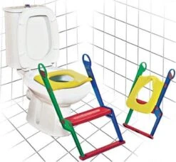 Motek® - WC Verkleiner - Wc Verkleiner Met Trapje - Toiletverkleiner - Toilettrainer - Wc Verkleiner Opvouwbaar - 2 Tot 7 Jaar - Trainer Met Opstapje -Peuterpaleis Winkel 1200x1107 3