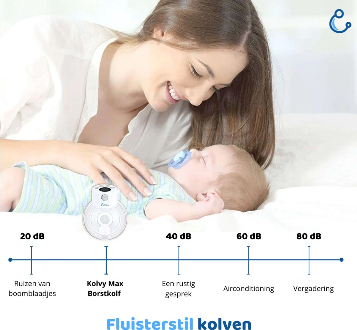 Kolvy® Max Draadloze Elektrische Borstkolf - Intelligente Kolfapparaten - Handsfree Breast Pump - USB Oplaadbaar - Professioneel - LCD Scherm - Incl. 3 Maten 17 Kolvy® Max Draadloze Elektrische Borstkolf - Intelligente Kolfapparaten - Handsfree Breast Pump - USB Oplaadbaar - Professioneel - LCD Scherm - Incl. 3 Maten - Afbeelding 15