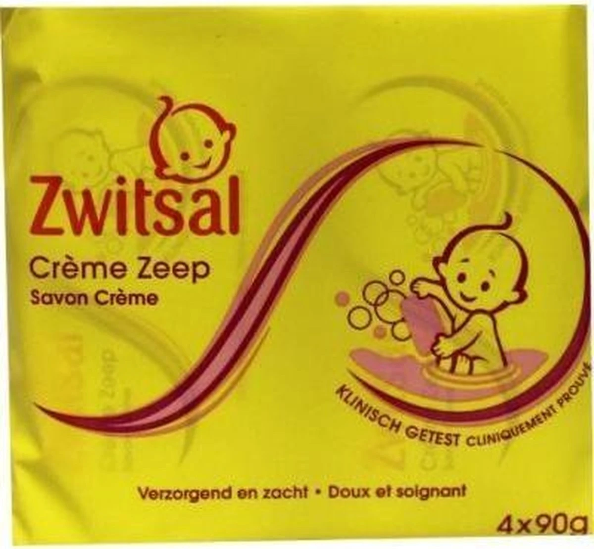 Zwitsal Creme Zeep 4x90GR 8 Zwitsal Creme Zeep 4x90GR - Afbeelding 6