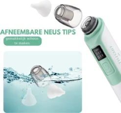 SP Lifestyle ® Neusreiniger Baby - Elektrische Neuszuiger Met USB - Snoetenpoetsers - Snotzuiger Baby - 6 Verschillende Standen -Peuterpaleis Winkel 1200x1115 7
