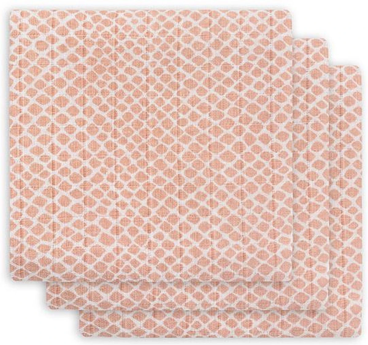 Jollein Hydrofiel Multidoek Bloom 70x70cm - 3 Stuks 13 Jollein Hydrofiel Multidoek Bloom 70x70cm - 3 Stuks - Afbeelding 11