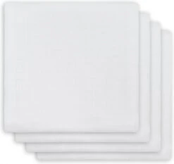 Jollein Hydrofiele Doek Small 70x70cm Bamboe Katoen - Pale Pink - 4 Stuks -Peuterpaleis Winkel 1200x1133