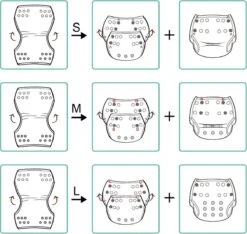 Zwemluier Groot - Zigzag | 8 T/m 25 Kg | Wasbare Zwemluier | Kidzstore.eu -Peuterpaleis Winkel 1200x1135