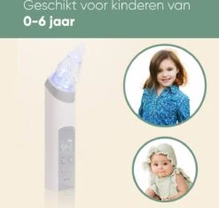 AQUILA Elektrische Neusreiniger Voor Baby En Kinderen - Neuszuiger Baby - Neuspeer - Vrij Van BPA - Oplaadbaar - 3 Standen, Muziek En Licht Voor Afleiding -Peuterpaleis Winkel 1200x1139 1