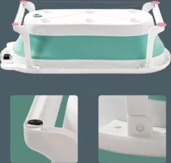 Babybadje - Laychee - Gratis Kussen - 4 In 1 - Peuterbadje - Opvouwbaar - Thermometer - Lichtgewicht - Inklapbaar - Blauw -Peuterpaleis Winkel 1200x1140 8