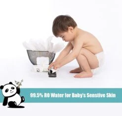 ECOBOOM Bamboo Eco Billendoekjes 9 Pakken (540stks) - 99,5 % Water - Bambo Luierdoekjes - Eco Huiddoekjes - 100 % Afbreekbaar - Bamboe Gezichtdoekjes -Peuterpaleis Winkel 1200x1142 3