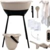 Bad- En Verzorgingsset Luma Hydrofiel Taupe/Starterset Wit 6-delig -Peuterpaleis Winkel 1200x1142 5