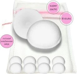 Wasbare Zoogcompressen - 8 Stuks - Inclusief Was En Bewaar Zakje - Heerlijk Zacht - Duurzaam Bamboe - Fienosa 12 Wasbare Zoogcompressen - 8 Stuks - Inclusief Was En Bewaar Zakje - Heerlijk Zacht - Duurzaam Bamboe - Fienosa -Peuterpaleis Winkel 1200x1146 9