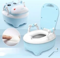 Merkloos Plaspotje Koe | Plaspotje Kind | Potje Peuter | Potje Met Deksel | WC Potje Peuter | WC Verkleiner | Opstapje | Blauw -Peuterpaleis Winkel 1200x1152 1