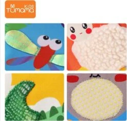 Tumama® Knisperboekje Baby Eerste Jaar “Dieren Vleugels“ Voelboekje - Sinterklaas Kerst Cadeau - Educatief Voel Knisper Boek Speelgoed -Peuterpaleis Winkel 1200x1152 4